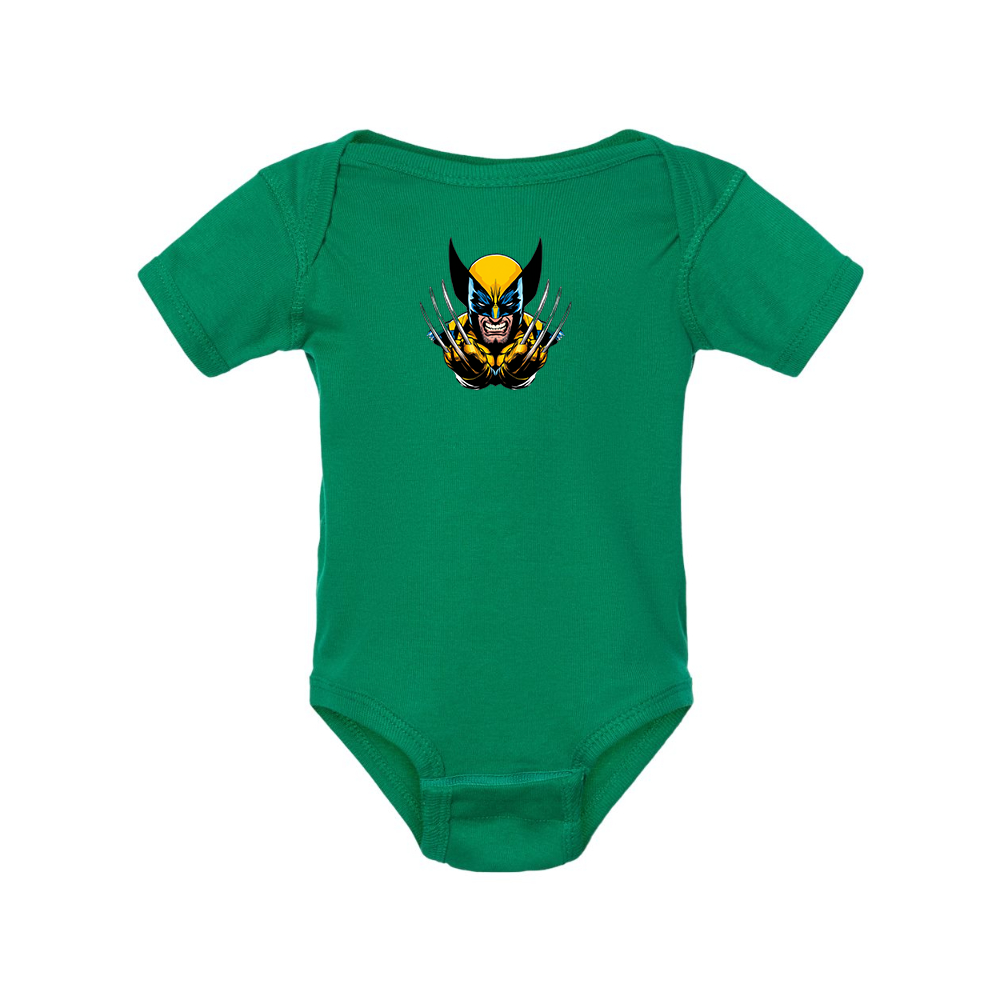 Wolverine 2025 Art   Rabbit Skins Infant Baby Rib Bodysuit